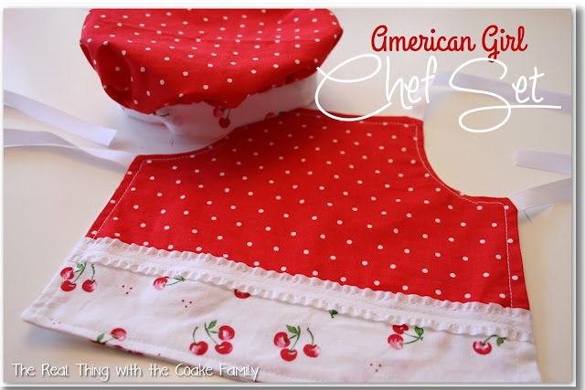 American Girl Chef Set Giveaway! #giveaway #americangirl @realcoake