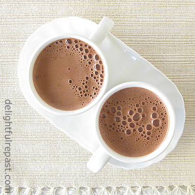 The Ultimate Dairy-Free Hot Chocolate / www.delightfulrepast.com