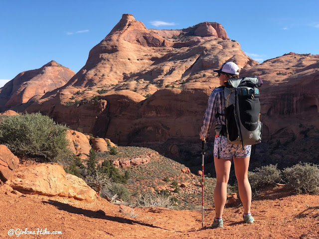 Backpacking to Rainbow Bridge National Monument