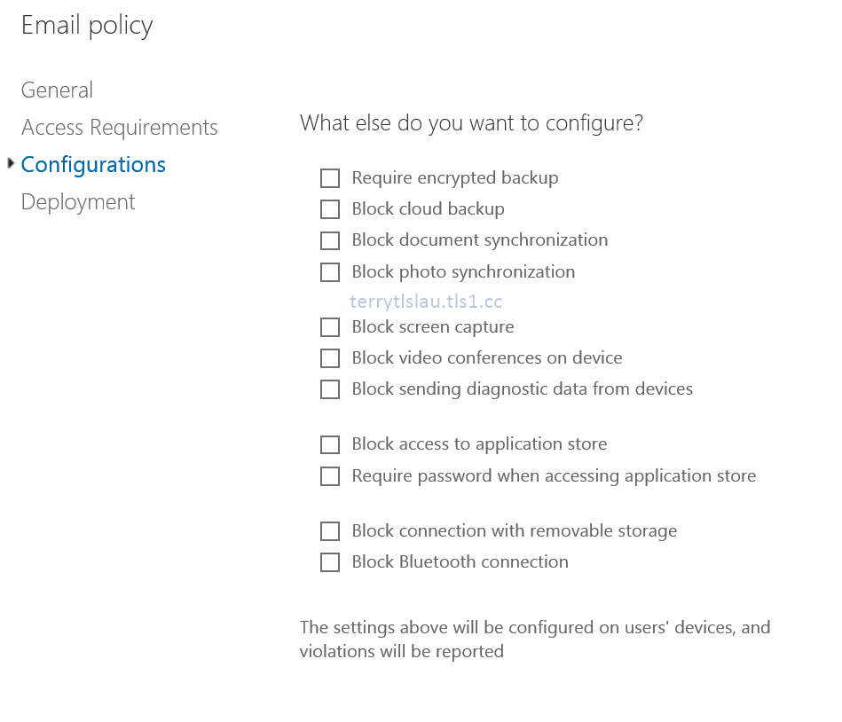 Terry Lu's blog Mobile Device Management for Office 365 Part 4