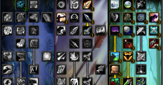 WoW Best PVP/PVE Talent Leveling Guide: PVP Survival Hunter. wowbesttalentg...