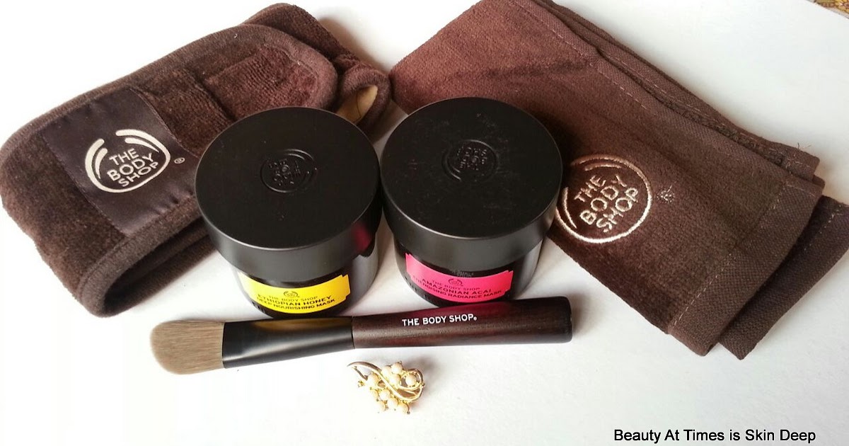 Beauty At Times is Skin Deep The Body Shop Face Masks and the Multi
