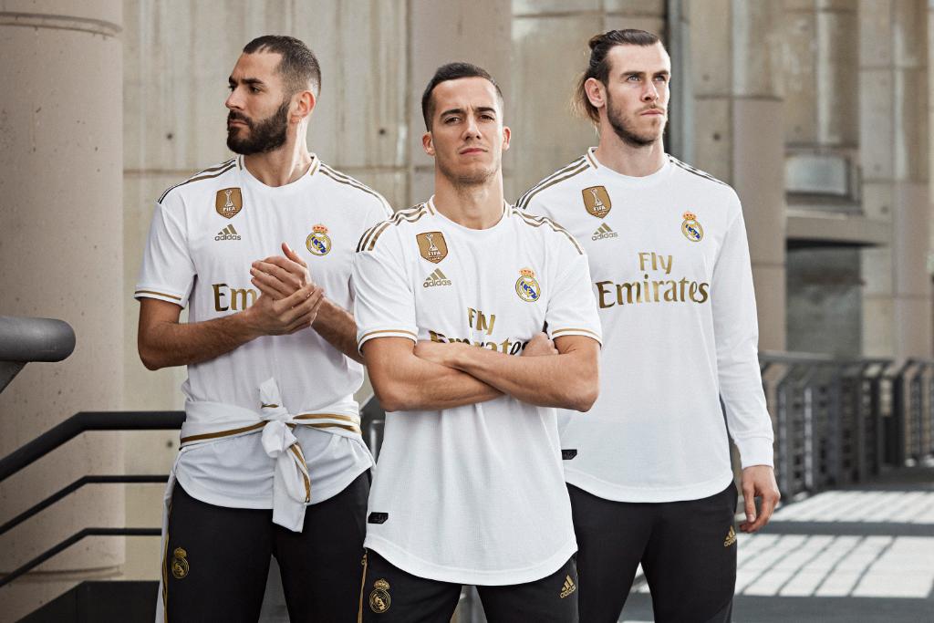 real madrid white and gold jersey