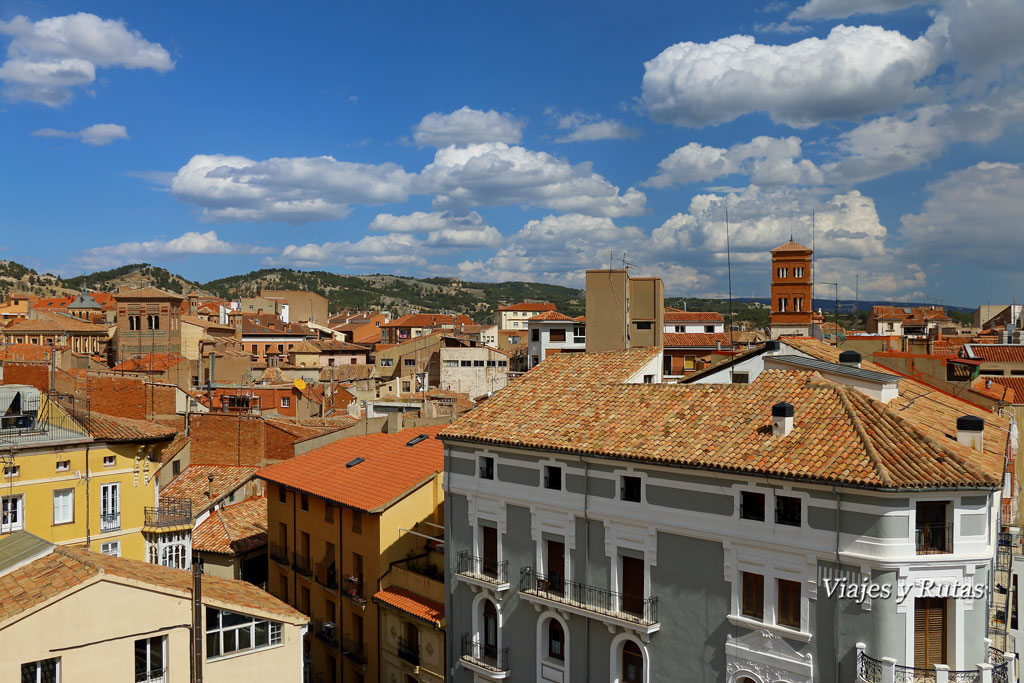 Vistas desde arriba de la Torre de El Salvador, Teruel