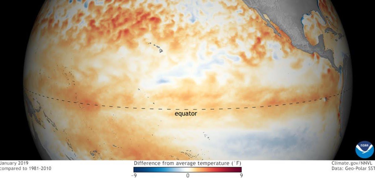 Ritorna il fenomeno El Niño, l'avviso degli studiosi.