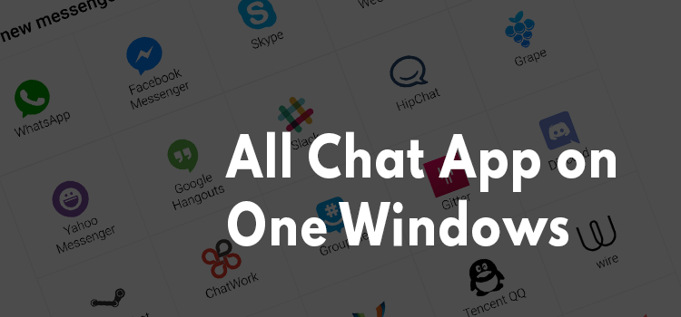All in One Messenger Chatting App in One Tab