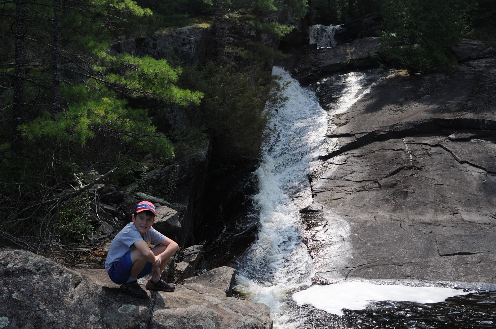 THE ACCIDENTALCANOEIST HIGH FALLS, ALGONQUIN PARK AUGUST 2017