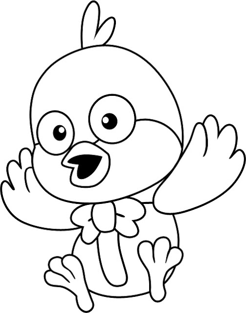Aneka Mewarnai Gambar Pororo the Little Penguin - Aneka