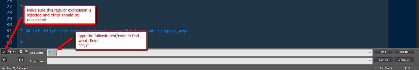 remove blank lines in