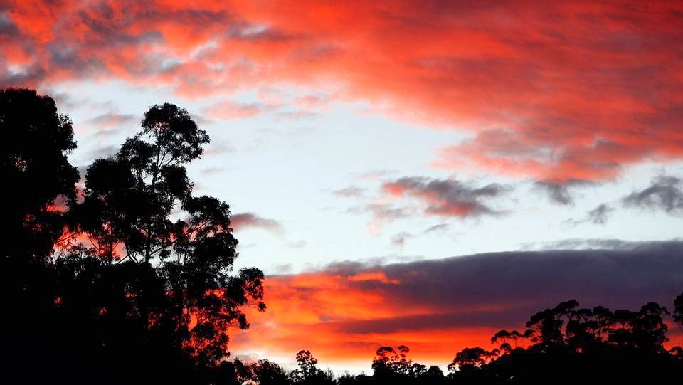 cocinaiarte: ATARDECERES ROJOS EN GALICIA