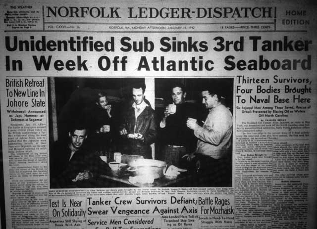 Norfolk Ledger-Dispatch, 19 January 1942 worldwartwo.filminepctor.com