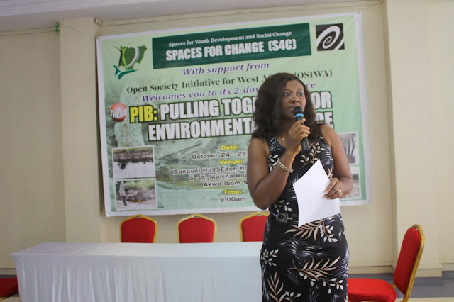 Executive Director's address at the 2-day Conference, PIB: Pulling Together for Environmental Justice 3