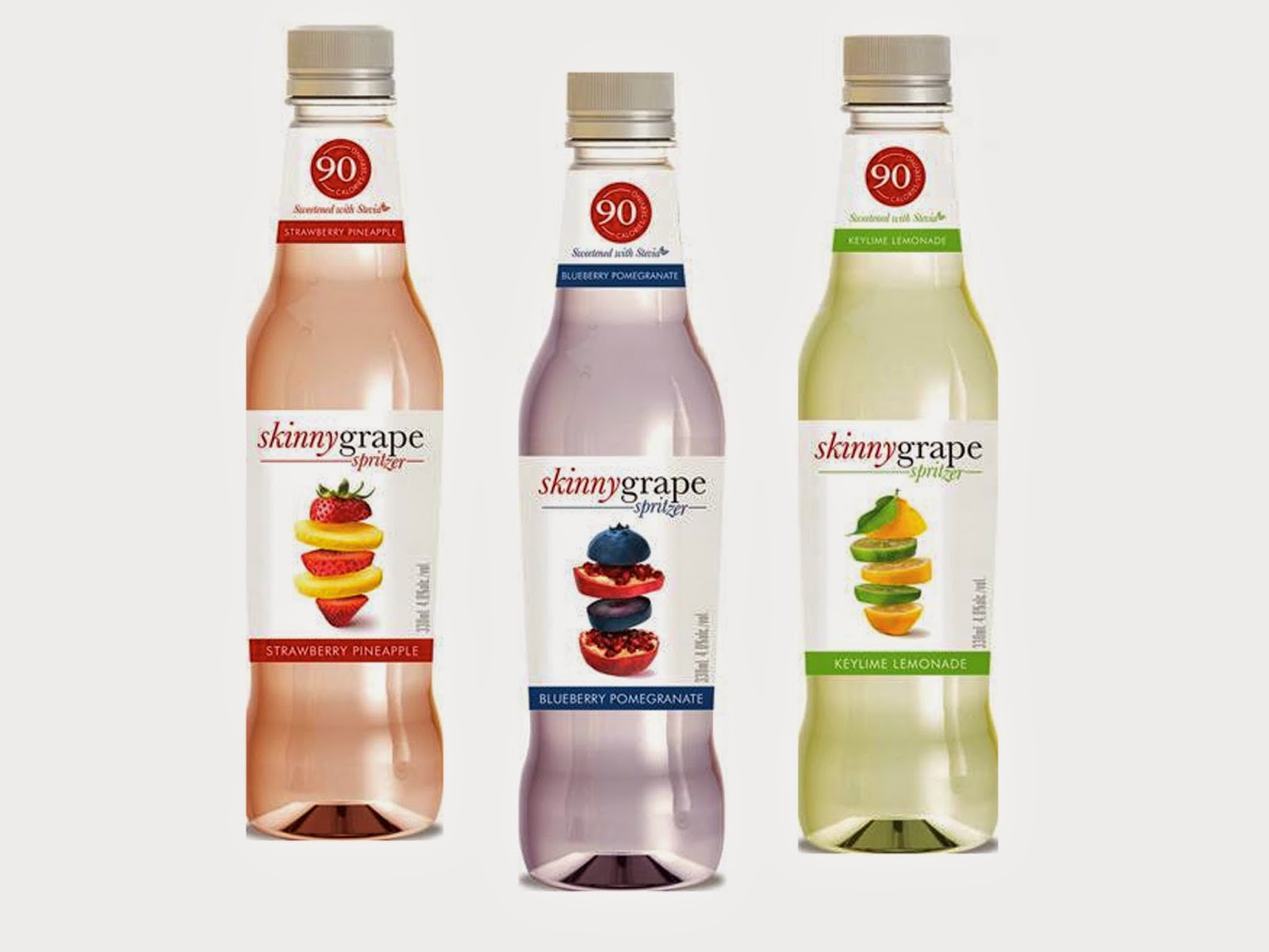 The Winebrary New Product Review LowCalorie Skinny Grape Wine Spritzers