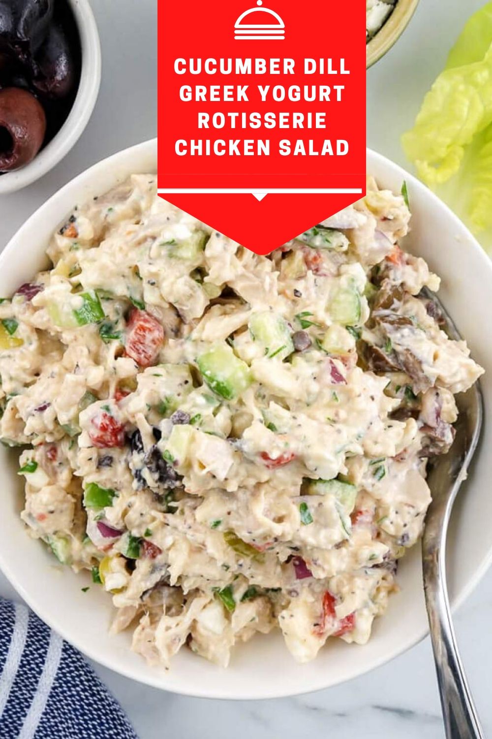 Cucumber Dill Greek Yogurt Rotisserie Chicken Salad Pukrol Satwa