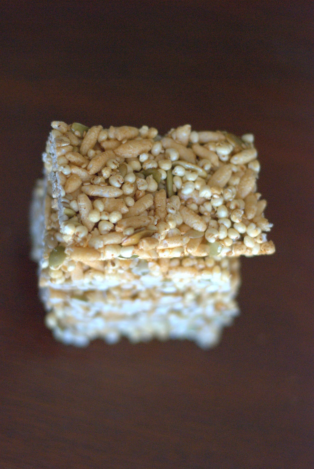Andy's Market Millet and rice puffed bars...