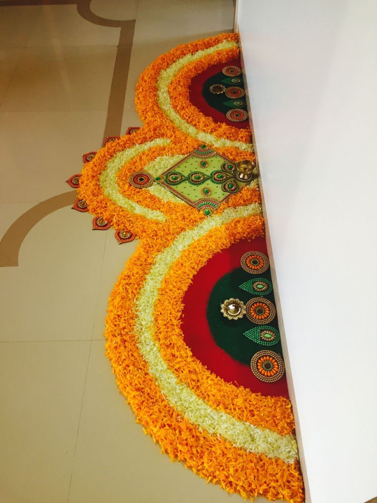 simple and easy rangoli designs with dots for home