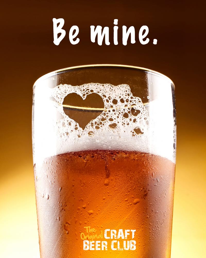 craft beer valentines gift
