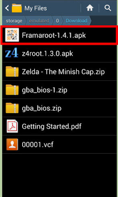 Install APK Framaroot Android Install APK Framaroot Android
