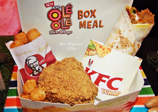 KFC Malaysia Ole Ole Rice Wrap