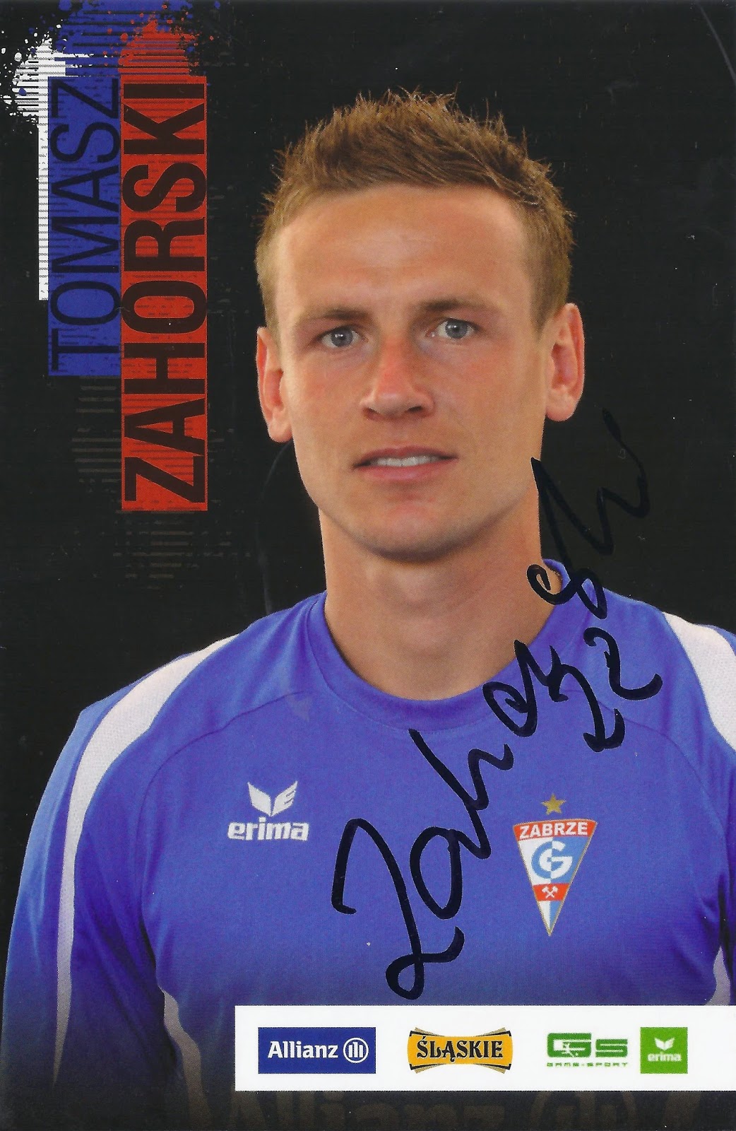 Autografy Pawła 32. Tomasz Zahorski