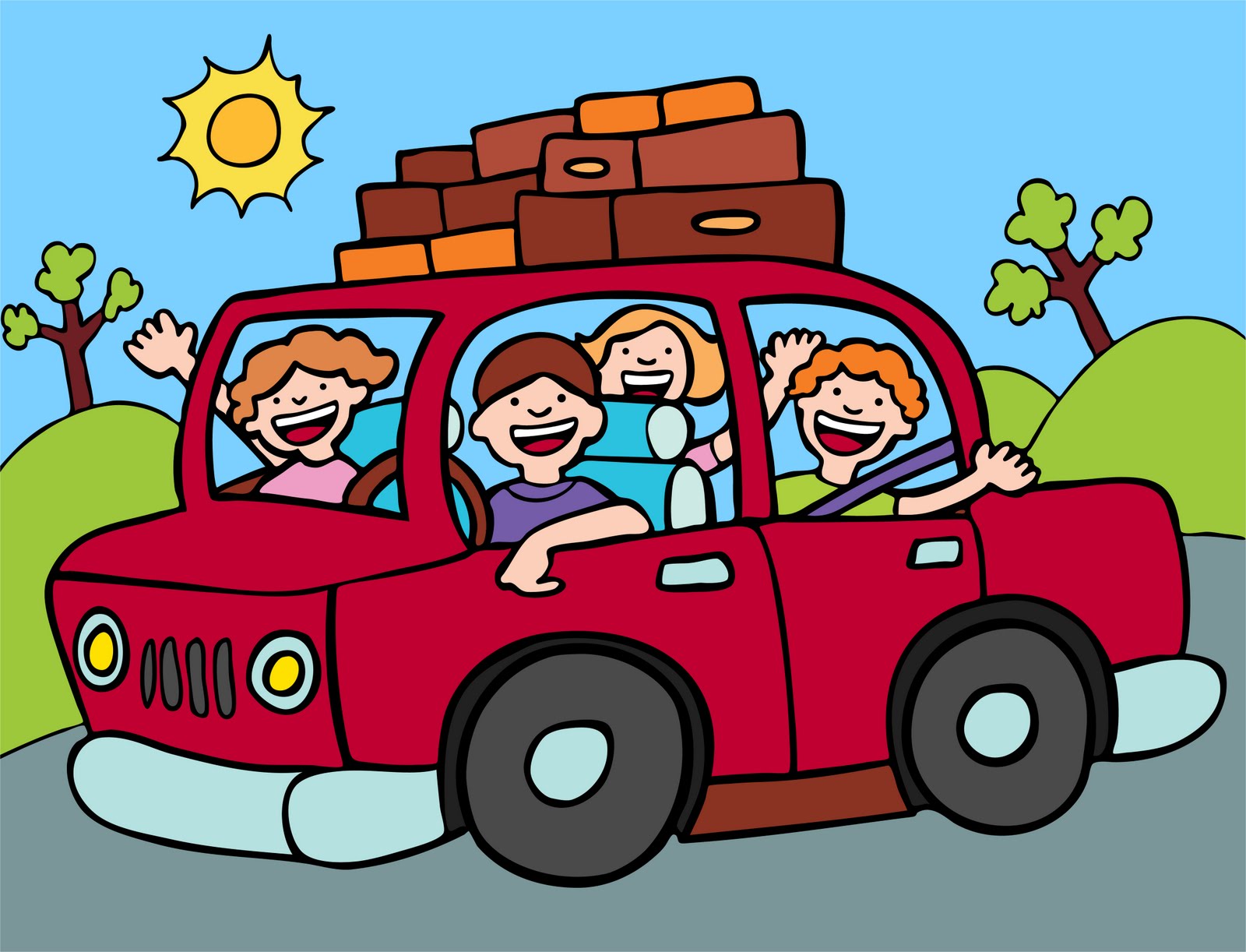 family driving clipart - photo #11