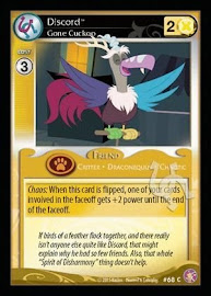My Little Pony Discord, Gone Cuckoo Absolute Discord CCG Card