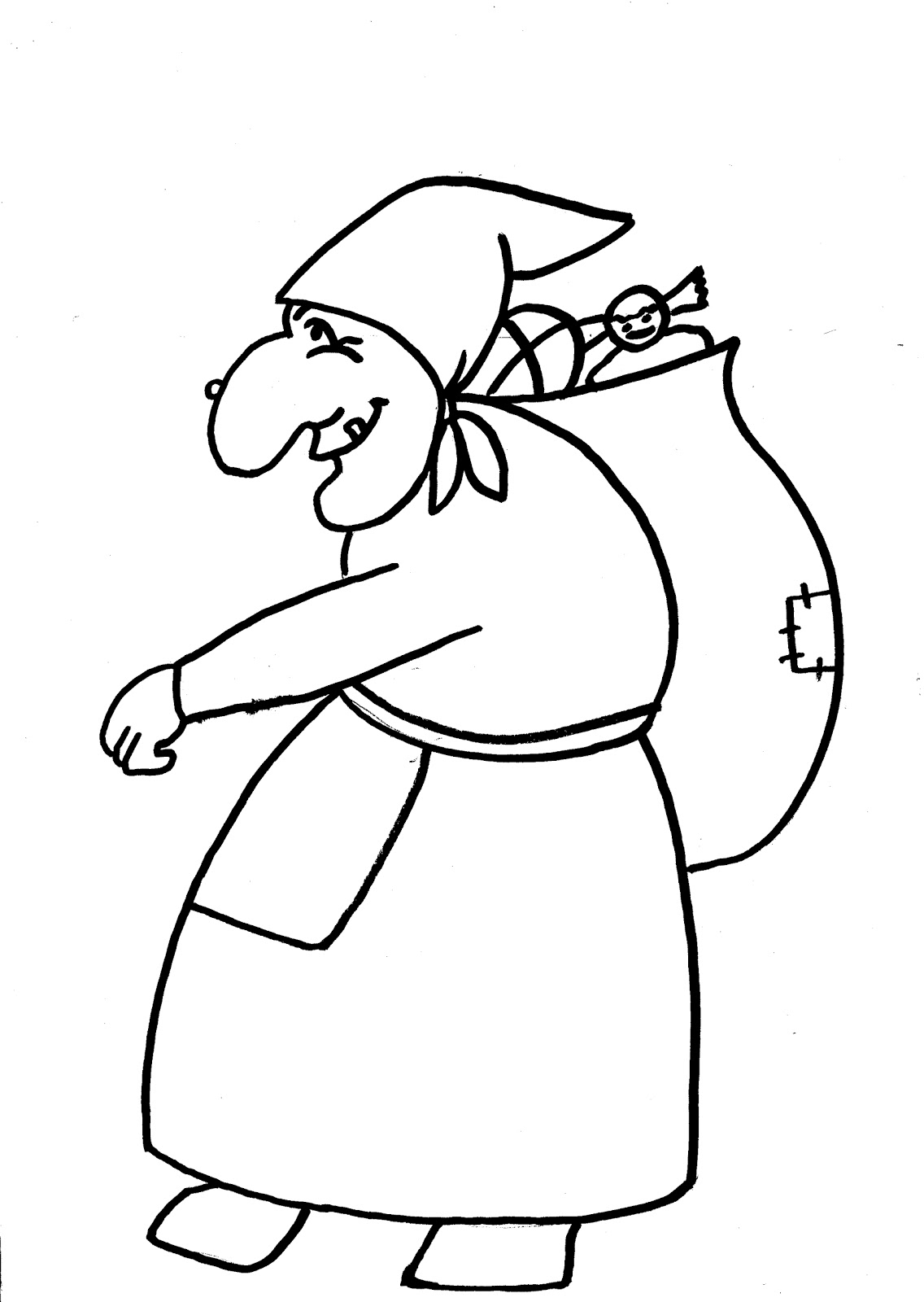 Immagini Befana Da Stampare