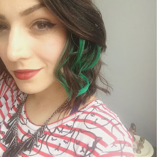 Great Lengths - @CatttSays Instagram / Green Hair