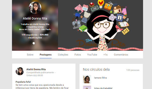 Google + Donna Rita