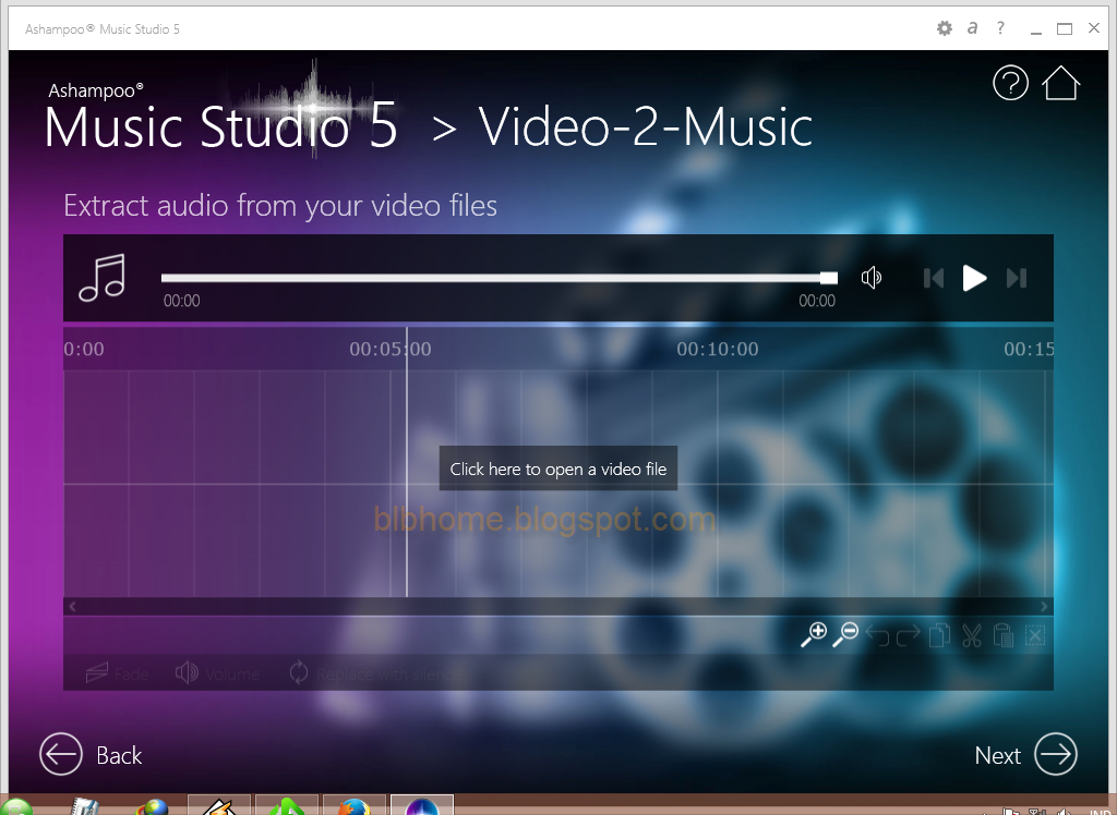 Ashampoo Music Studio. Интерфейс Ashampoo Music Studio. Извлечение аудио из видео. Ashampoo Music Studio логотип.