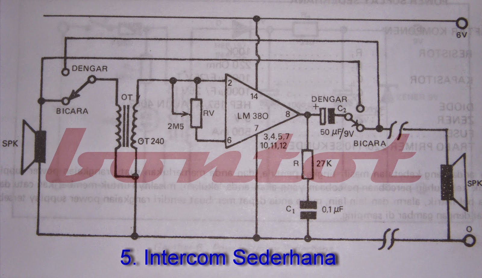 TEKNIK ELEKTRO: Rangkaian Elektronika Sederhana (contoh)
