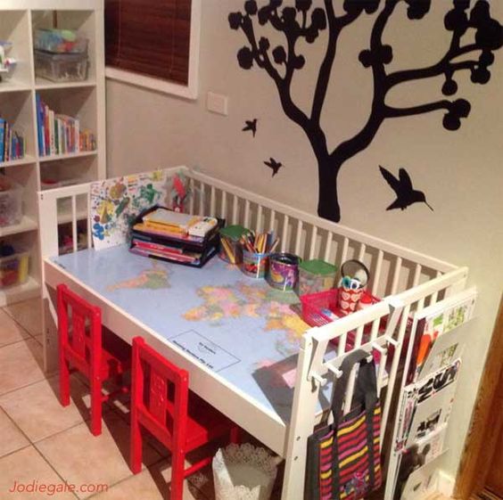 11 Brilliant Ideas To Repurpose A Crib