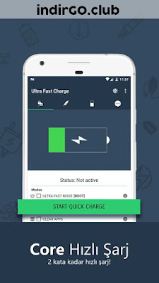 hızlı şarj batarya koruyucu apk