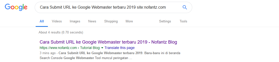 Cara Submit URL ke Google Webmaster terbaru 2019 Cara Submit URL ke Google Webmaster terbaru 2019