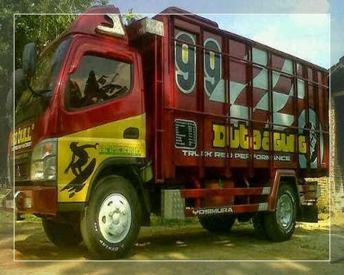 Foto modifikasi truk  canter terbaru hino ragasa fuso  dutro 