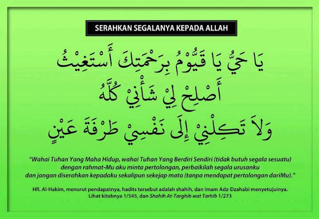 Sepanjang Jalan Kehidupan Doa dan jadikan Zikir