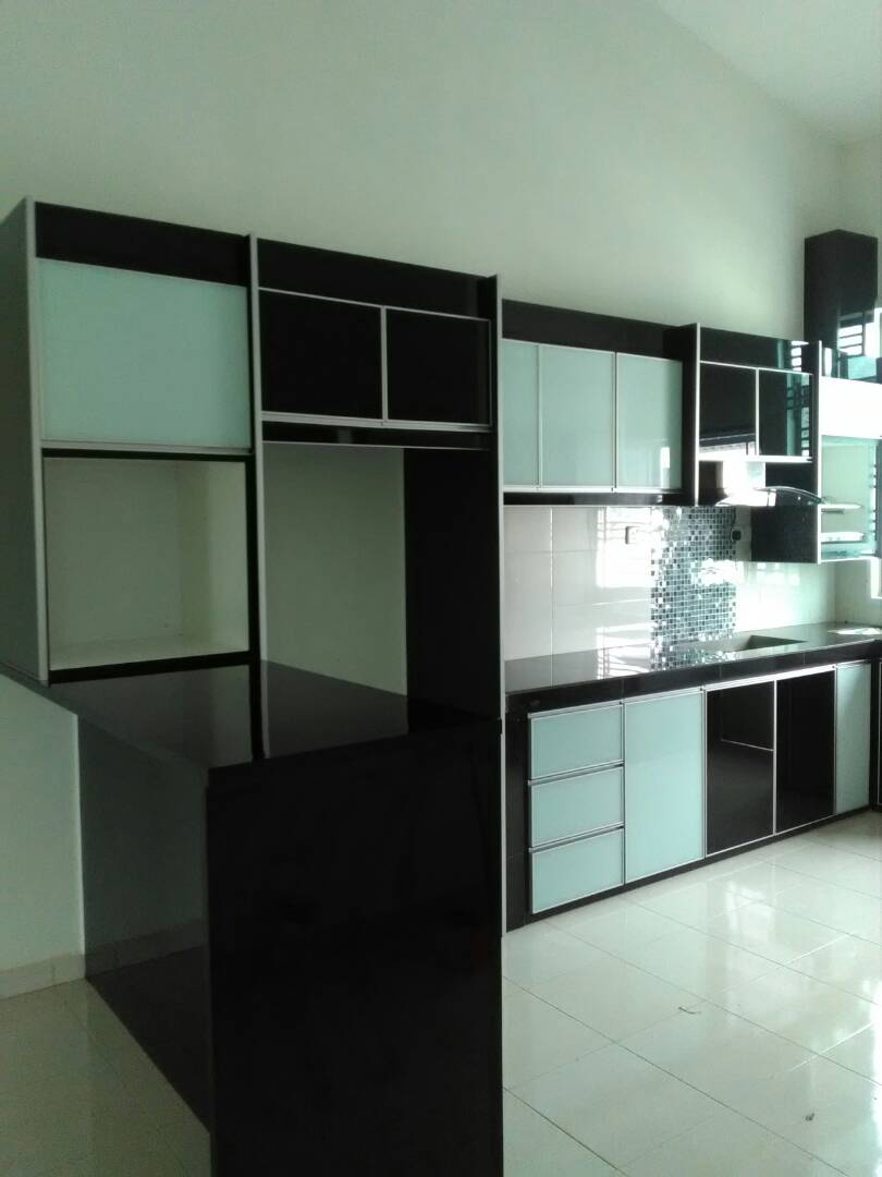 Kabinet Dapur Terus Dari Kilang Tanjung Minyak Perdana En Wan Kita Ni Memilih Material Jenis 3g Gl Kaler Hitam Dan Putih Design Yang Di Pilih Kebanyn Sama Seperti Biasa Kami Buat