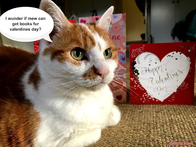 Feline Fiction on Fridays #119 at Amber's Library ©BionicBasil® Valentine's Throwback 2018