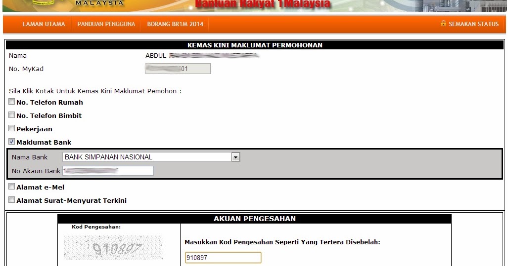 Contoh Isi Borang E Kasih Amelia Young - vrogue.co