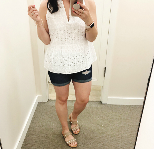 style on a budget, loft try on session, what to buy for summer, mom style, north carolina blogger