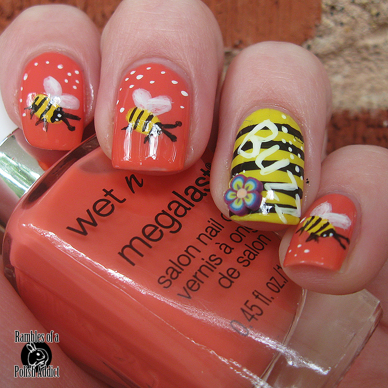 Bumble bee nails! Rambles of a Polish Addict