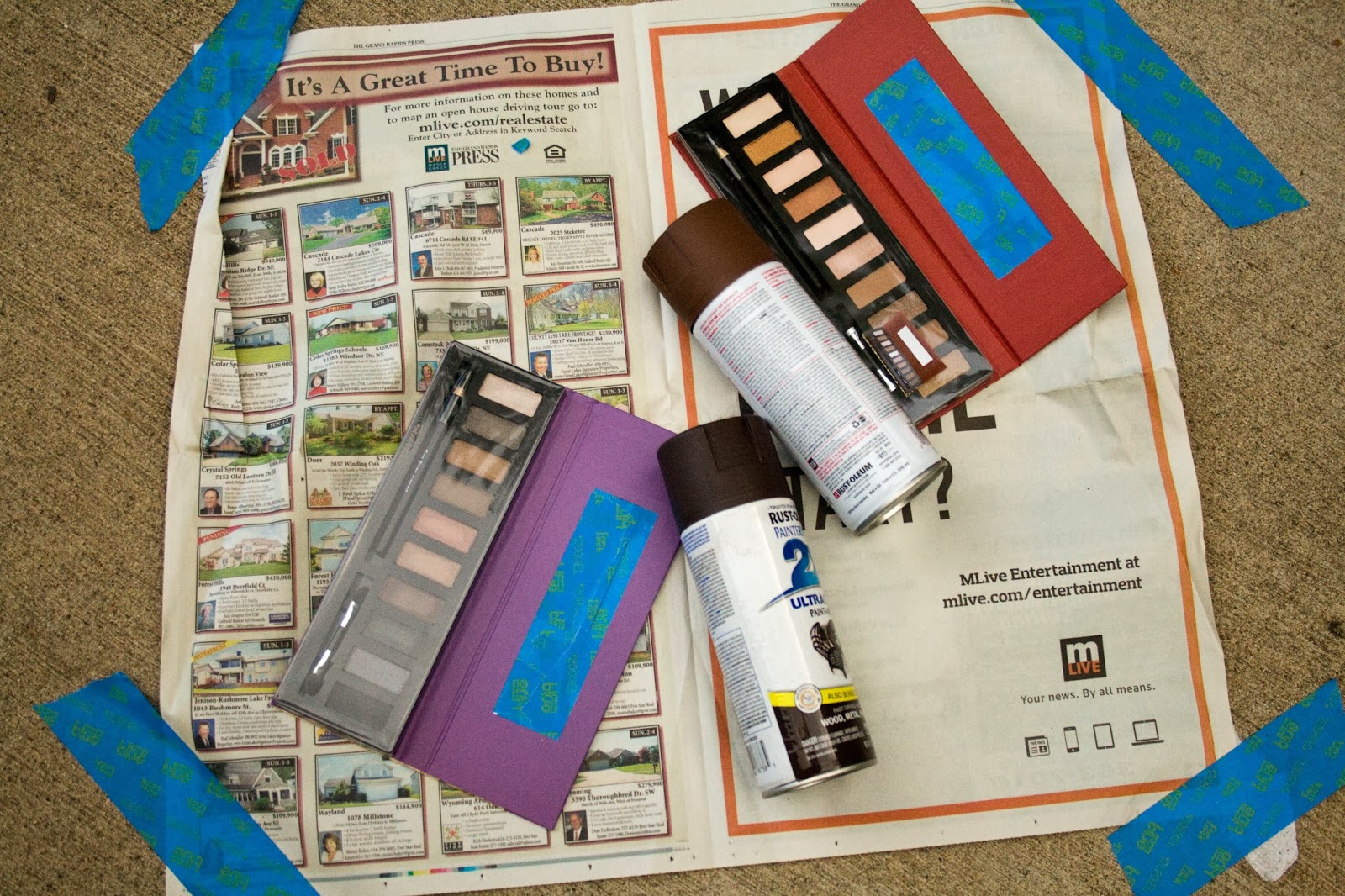 five sixteenths blog Make it Monday // Spruce up a 5 Make Up Palette