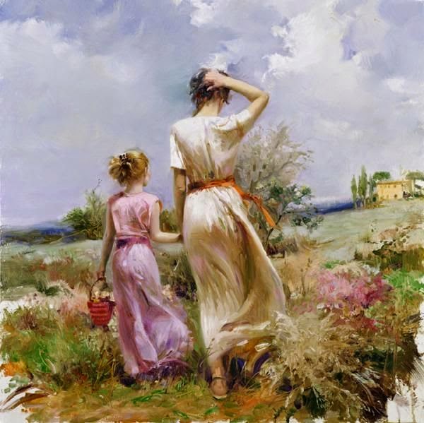 Pino Daeni e suas sensuais pinturas