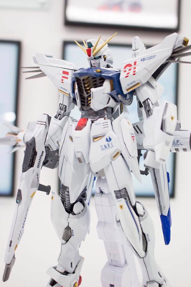 Metal Build: 1/100 Gundam F91 Exhibited at Tamashii Nation 2016