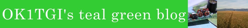OK1TGI's teal green blog