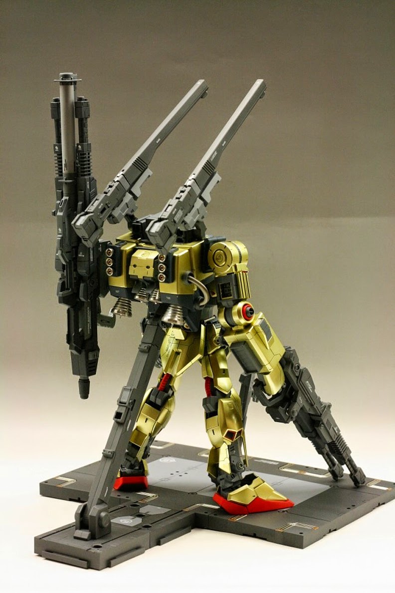 GUNDAM GUY MG 1/100 HyakuShiki + Custom Weapons Custom Build