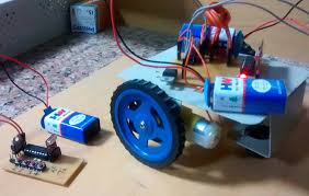 Remote Controlled Automobile Using Rf