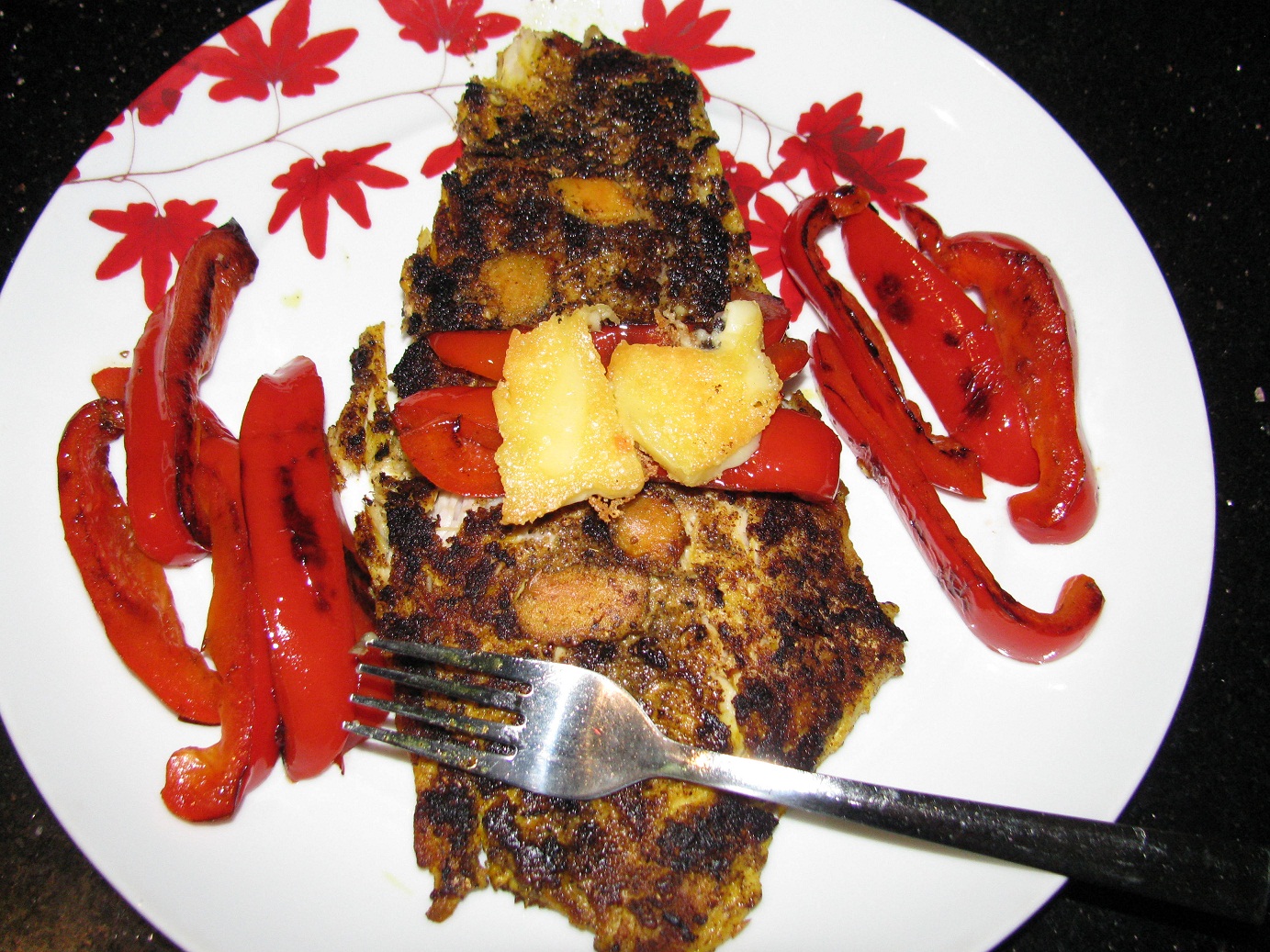 Food Slice: Grilled Red Snapper Fillet