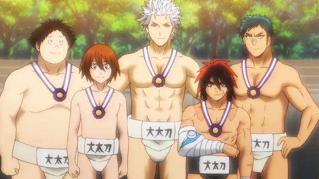 Tamanho do Hinomaru perto de seus amigos