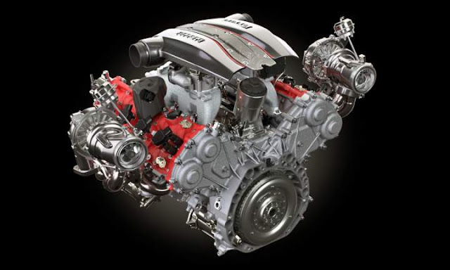 Mesin Ferrari F154 V8 3900cc Mesin Ferrari F154 V8 3900cc